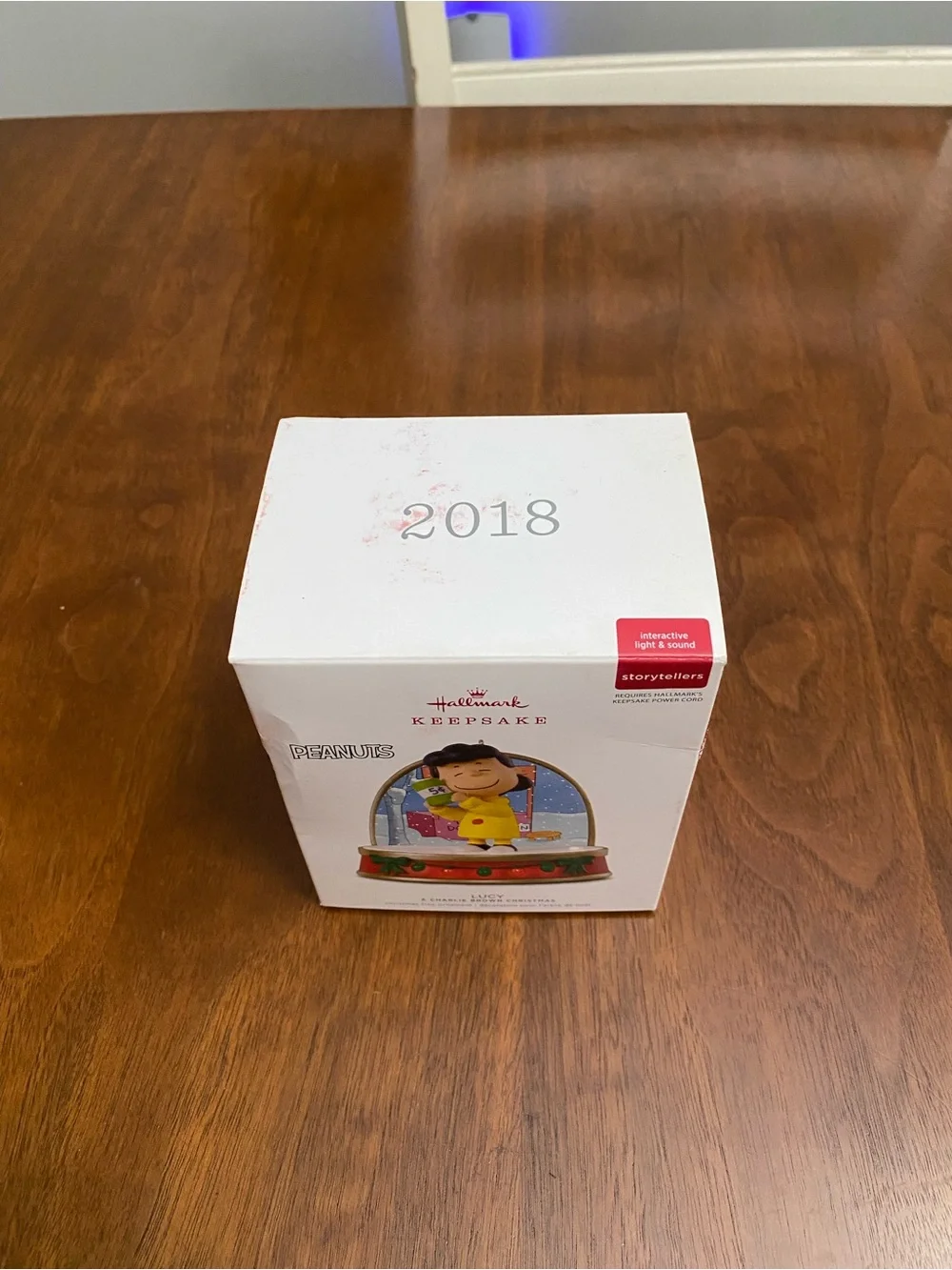 Hallmark Peanuts Lucy Storyteller Ornament 2018